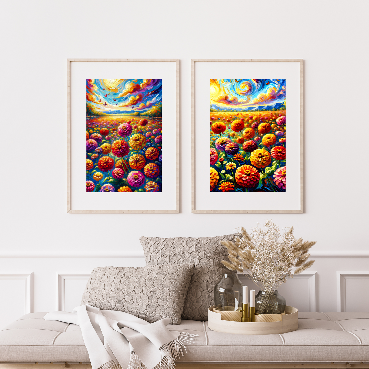 Zinnias