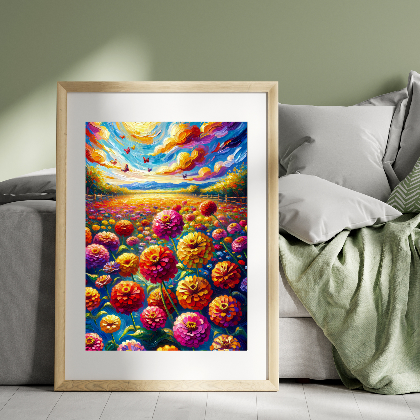 Zinnias