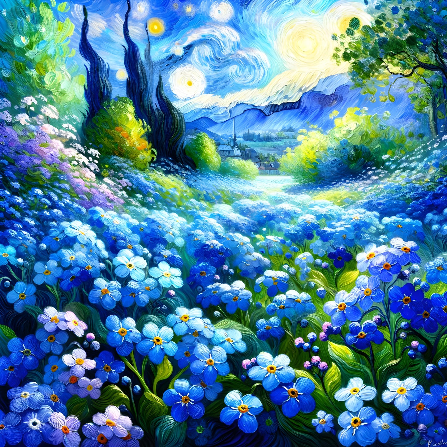 Forget-me-nots