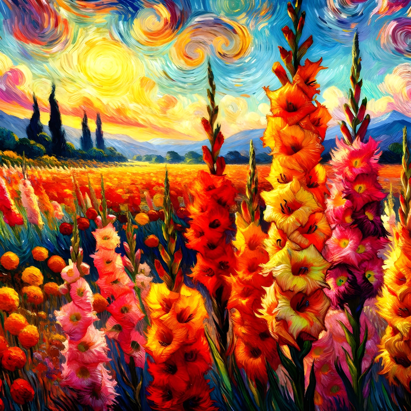 Gladioli