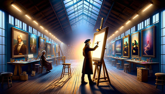 Robots Don't Steal Canvases: AI's Sparkling Debut in the Art World