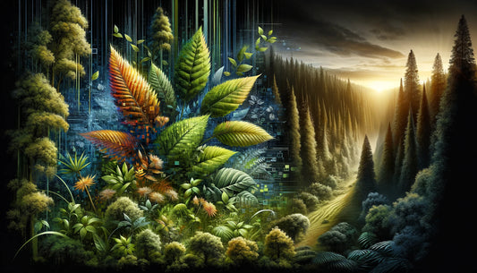 This visual metaphor highlights the beauty of digital art while reflecting a commitment to eco-friendly practices, capturing the essence of making art that’s both stunning and kind to the Earth.