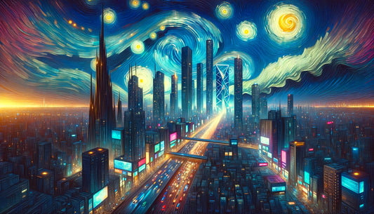 Van Gogh in the Digital Age: A Time-Traveling Artist's Modern Canvas